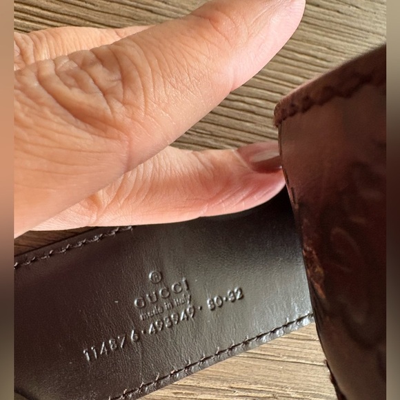 Women’s Gucci Belt Size 32 - Picture 5 of 7